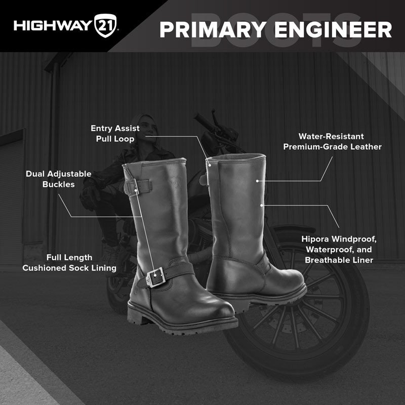Highway 21 Tall Primary Engineer Boots - Image 6